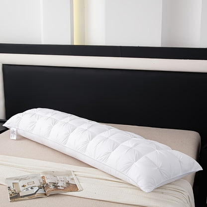 1 Premium Soft Comfortable Extra Long Pillow Core Long Pillow Best Body Pillow High Quality Twist Bread Pillow Hotel Home Single Double High Pillow Bedding for Sleep Neck Protection Fluffy Rebound Pillow Moisture Wicking