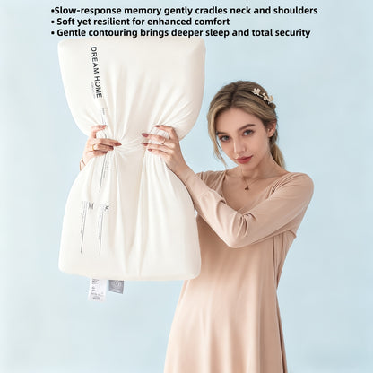 Pillow Neck Support Deep Sleep Pillow Cervical Support Side Sleeping Back Sleeping Special Pillow Core Middle-Aged And Elderly Adult Gift Hotel Home Machine Washable Christmas Gift