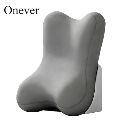 Reading Pillow for Sitting Up in Bed, Ergonomic Back Support Pillow with Memory Foam Lumbar Support, Adjustable 2-Piece Split Design Bed Rest Cushion, Non-Slip Comfortable Backrest for Watching TV, Gaming, Working, Nursing