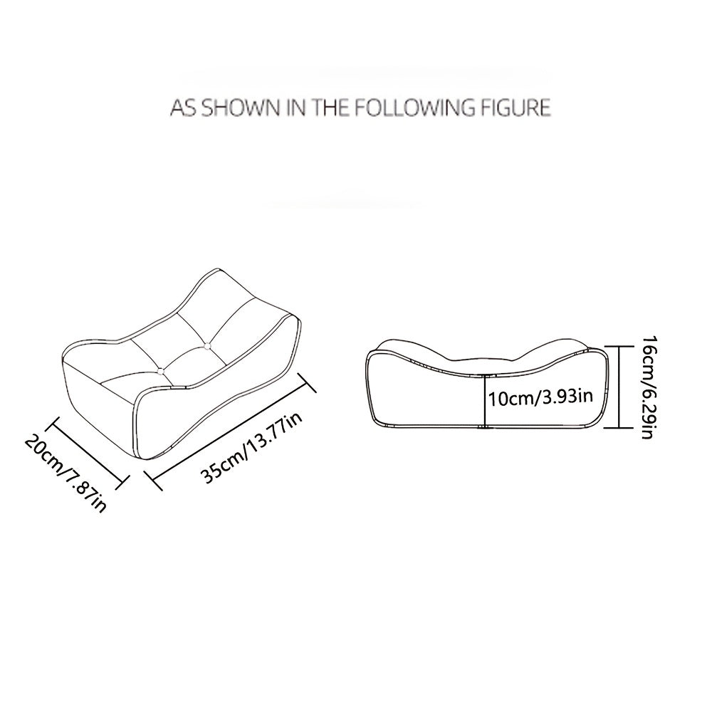 1pc Luxurious Lumbar Support Cushion, Nap Pillow, Student Waist Cushion, Chair Backrest Cushion, Lumbar Pillow, Hug Pillow, Office Nap Pillow