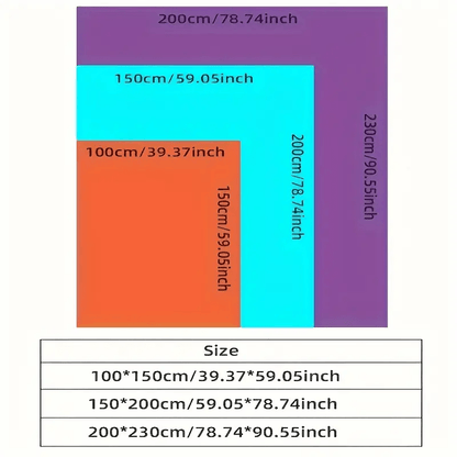 [Lightweight Summer Quilt] 1pc a Lightweight Summer Quilt - an Ultra-Soft Blanket Featuring Floral Designs, Ideal for Those Who Sleep Hot. Made from High-Quality Polyester with a Reverse Bean Velvet Texture, It Is Machine Washable And Perfect for Use in T