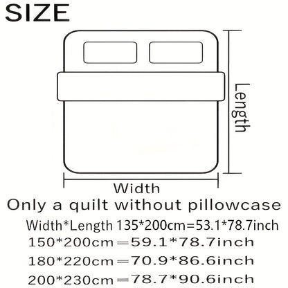 [Ultra-Soft Summer Quilt] 1 Ultra-Soft Summer Cooling Quilt, Comfortable Air-Conditioned Quilt, Multi-Functional Summer Lightweight Quilt, Refreshing Thin Bedding, Suitable For All Four Seasons. Skin-Friendly, Breathable, And Durable. Machine Washable And