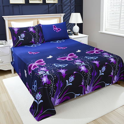1pc Flat Bed Sheet, Fits Hair and Skin Perfectly for Comfortable Sleep, Suitable for Bedroom, Living Room, and Dormitory Bedding