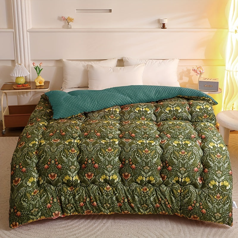 1pc Printed Four Seasons Bean Quilt