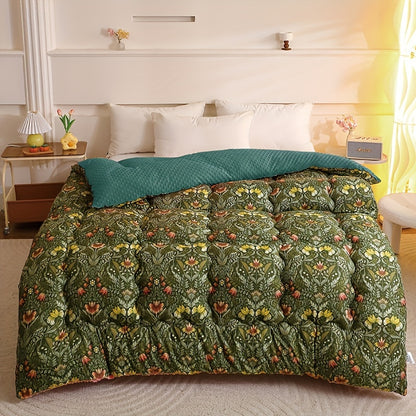 1pc Printed Four Seasons Bean Quilt