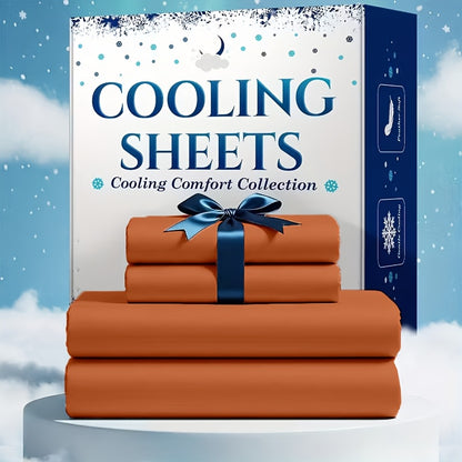 4/6-Piece Luxury Sheet Set - Breathable & Cooling Sheets - Hotel Luxury Bed Sheets Set - Easy & Secure Fit - Soft, Wrinkle Free & Comfy Sheets Set - Sheet Set with Extra Deep Pockets-4PC Random Color