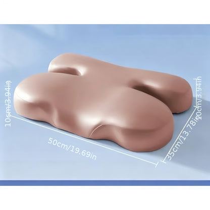 Contemporary Satin Beauty Pillow, Slow Rebound Beauty Pillow with Satin Cover, Ergonomic Contour for Side Back Stomach Sleepers, Cooling Breathable Lightweight for Sleeping Home Travel Use