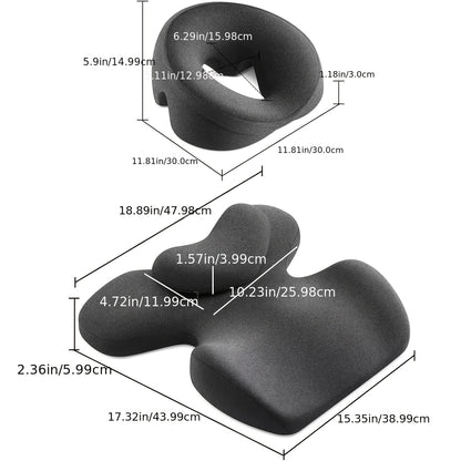 Multi-Functional Beauty Massage Pillow, Facial & Body SPA-Level Support, Contoured Anti-Slip, Soft Microfiber, Classic Design, Comfortable Neck, Back, and Chest Support, Ideal for Home or Salon, All-Season, Hand Wash Only, 200-250 g/㎡ Density