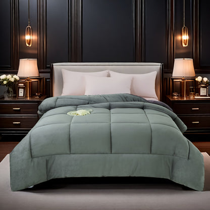 Of Milk Velvet Thick Blanket, Lamb Velvet Winter Quilt, Double-Sided Plush Warm Comforter, Soft, Breathable, And Comfortable, Specially Designed for Hotel And Home Bedrooms
