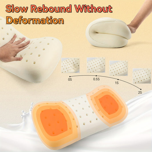 Outdoor Camping Pillow, Portable Travel Pillow, Memory Foam Camping Pillow, Suitable for All Seasons, Ideal for Camping, Outdoor Tents, and Napping