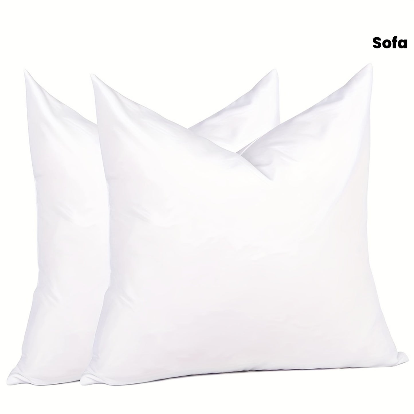 1pc Pure Down Feathers Pillow For Recliner, Bed Sofa Couch Decor, Square Pillow Home Decor