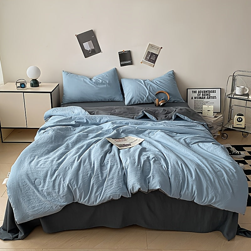 1pc Summer High-GSM Cooling Summer Quilt, 4 Patterns Available, Ultra-Soft, Skin-Friendly, and Breathable, 100% High-Quality Polyester Fiber, Machine Washable Without Deformation, All-Season Multi-Functional Comforter Insert