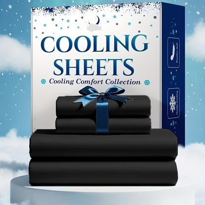 4/6-Piece Luxury Sheet Set - Breathable & Cooling Sheets - Hotel Luxury Bed Sheets Set - Easy & Secure Fit - Soft, Wrinkle Free & Comfy Sheets Set - Sheet Set with Extra Deep Pockets-4PC Random Color