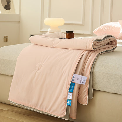 1pc Cool Quilt Large Size for Single and Double Beds, Cold Touch Fabric Absorbs Body Heat, Double-sided Cool Design Soft and Fluffy Blanket, Suitable for Sweating and Hot Sleeping at Night