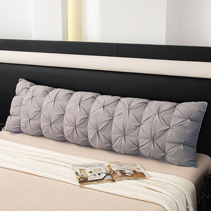 1 Premium Soft Comfortable Extra Long Pillow Core Long Pillow Best Body Pillow High Quality Twist Bread Pillow Hotel Home Single Double High Pillow Bedding for Sleep Neck Protection Fluffy Rebound Pillow Moisture Wicking